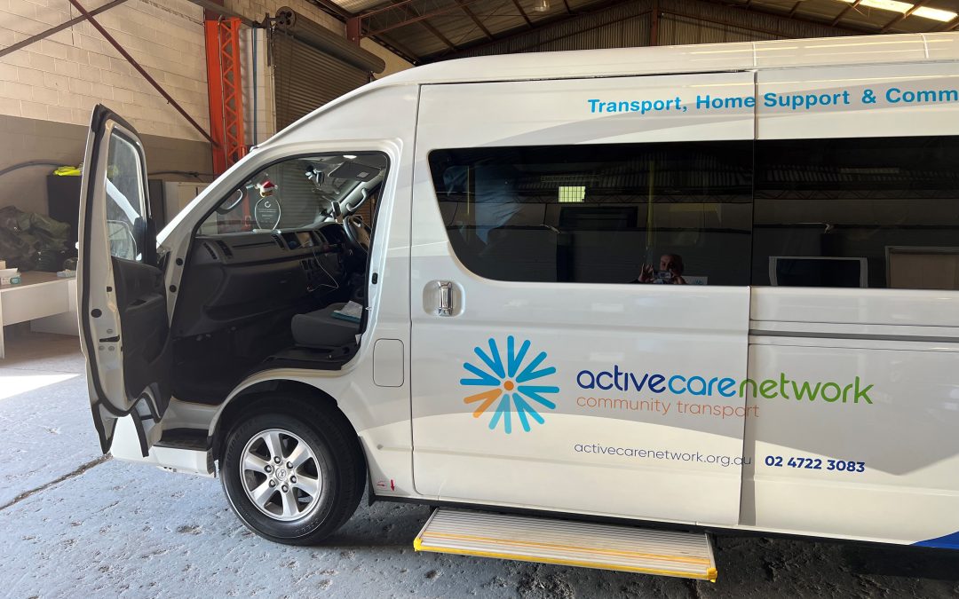 Active Care Network launches NSW’s First Electric Community Transport Bus